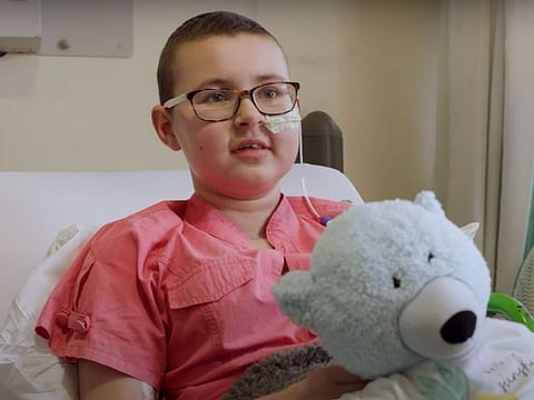 Alyssa, 13, became the first person in the world to get base-edited cell therapy as part of a clinical trial at Great Ormond Street Hospital (GOSH) in partnership with University College London in July 2022, after other treatments for T-cell acute lymphoblastic leukemia had failed.
