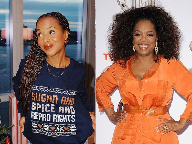 Kerry Washington and Oprah Winfrey 