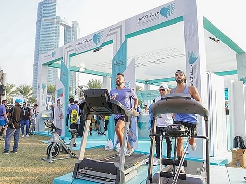 During a community event organised by Hayat, the National Programme for Organ and Tissue Donation and Transplantation