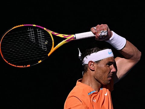 It did not overly affect the 22-time Grand Slam champion as he went on to win the match.