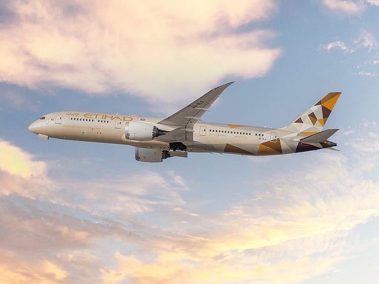 Etihad Boeing 787 Dreamliner