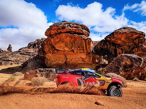 World Rally-Raid Championship leader Sebastien Loeb has quickly set his sights on next month’s Abu Dhabi Desert Challenge after his record-breaking run with Bahrain Raid Xtreme in the Dakar Rally.