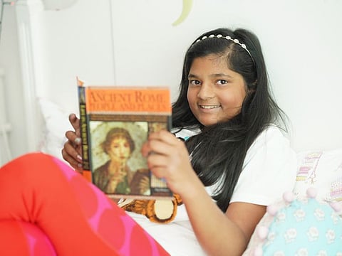 Dubai based 12-year-old girl Lara Devi who scores 1400 in SAT test says that she loves taking exams.