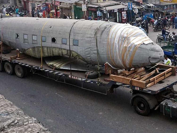 Biju Patnaik’s Dakota aircraft Cuttack