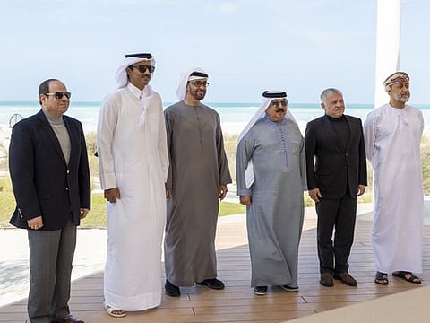 In Pictures: UAE President hosts meeting with leaders of GCC countries, Jordan, and Egypt in Abu Dhabi