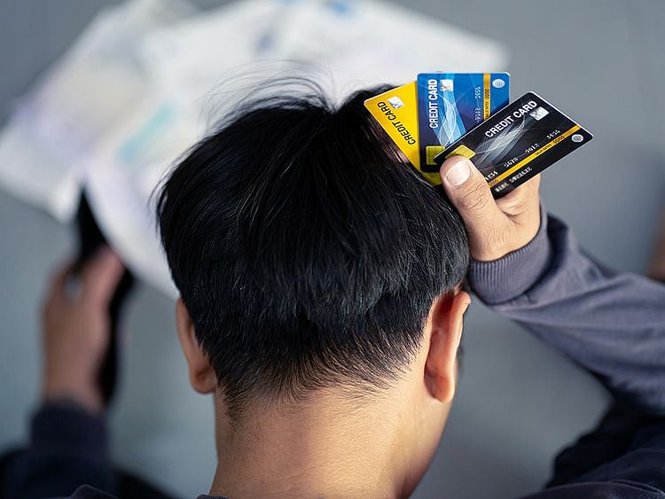 Credit card stress trouble 