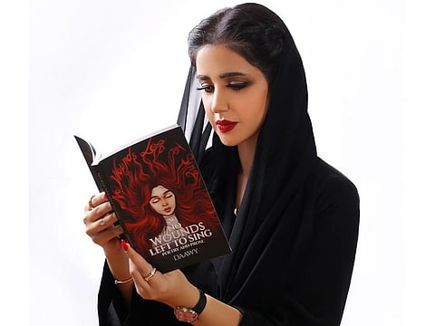 Shatha Al Zarouni who writes under the pen name, Daawy, hopes readers find strength in her book