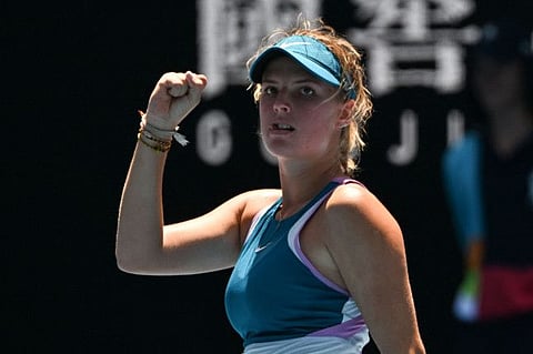 Czech Republic's Linda Fruhvirtova.