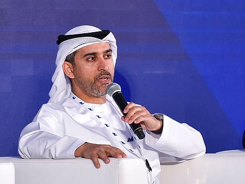 Ibrahim Al Haddad, CEO, Salik Company P.J.S.C, during the panel discussion at the summit on Monday.
