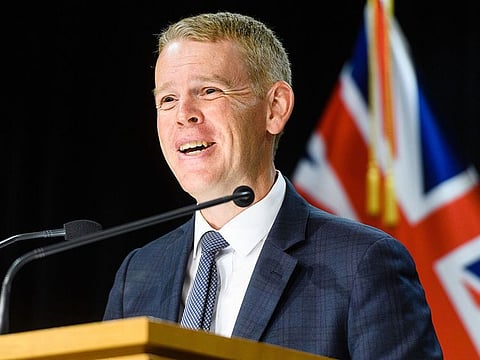 Hipkins has cold and flu symptoms that began on Saturday and would isolate for five days or until he returned a negative test. 