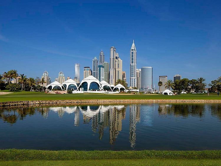 Emirates golf club Dubai