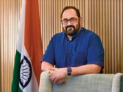 Rajeev Chandrasekhar, India’s minister for Electronics and IT