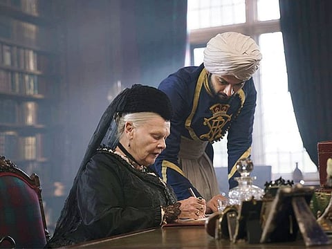 A still from the film Victoria and Abdul starring Judi Dench and Ali Fazal