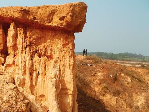 Rock formations, Gangani