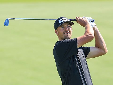Victor Perez will tee it up at Al Hamra Golf Club