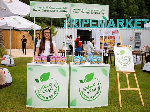 This is the third year that Emirates Macaroni Factory is lining up for the health campaign. 