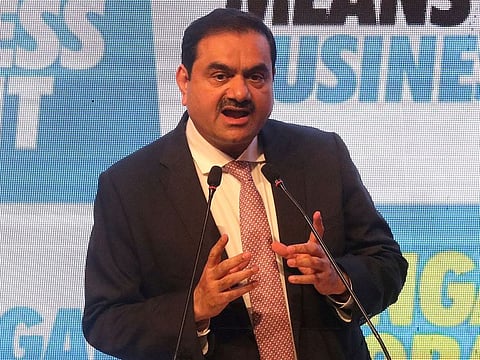 Indian billionaire Gautam Adani faces another tough day at the stock market. 
