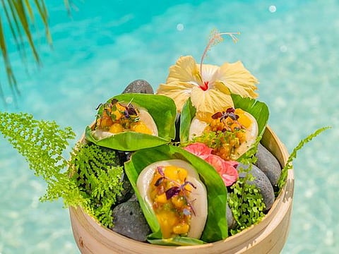 Vegan Bao Buns with Avocado and Spiced Mango