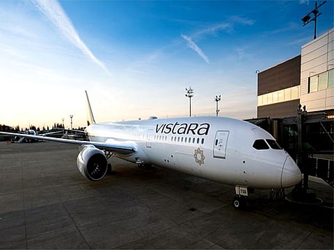 The woman who was reportedly inebriated created a ruckus insisting that she be seated in business class despite being booked in economy. She also took off some of her clothes and walked up and down the aisle in a partially naked state. [Illustrative image]