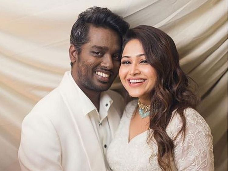 Atlee and his wife Priya