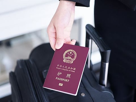 Starting August 29, 2021, the Chinese embassy and its consulate in Dubai announced that Chinese expatriates in the UAE will be able to use the ‘Chinese Consulate’ mobile application to receive consular services. You can renew your passport through this application. Photo for illustrative purposes.