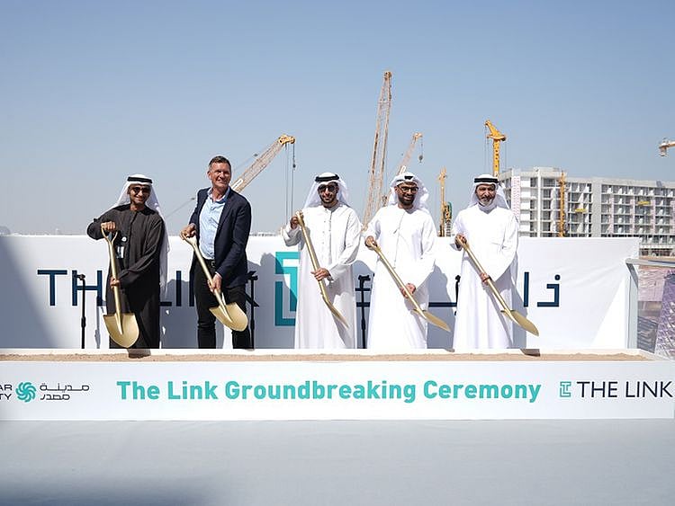 Masdar City breaks ground on The Link