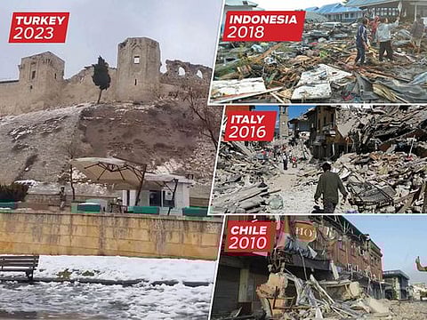  Some of the world's most deadly earthquakes in the past years 