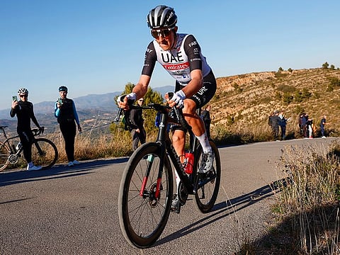 UAE Team Emirates rider Marc Soler.