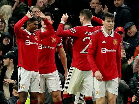 Manchester United's Marcus Rashford (left) is in fine form this season and will be aiming to be amongst the goals when Leeds visit Old Trafford for the Premier League clash.