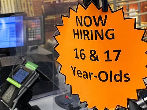 The world's biggest economy added 517,000 jobs in January after five months of slowing, as the jobless rate edged down to 3.4%, the Labor Department said in a report.