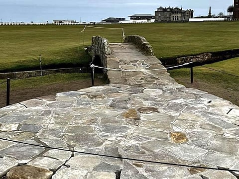 Swilcan Bridge 'extension'