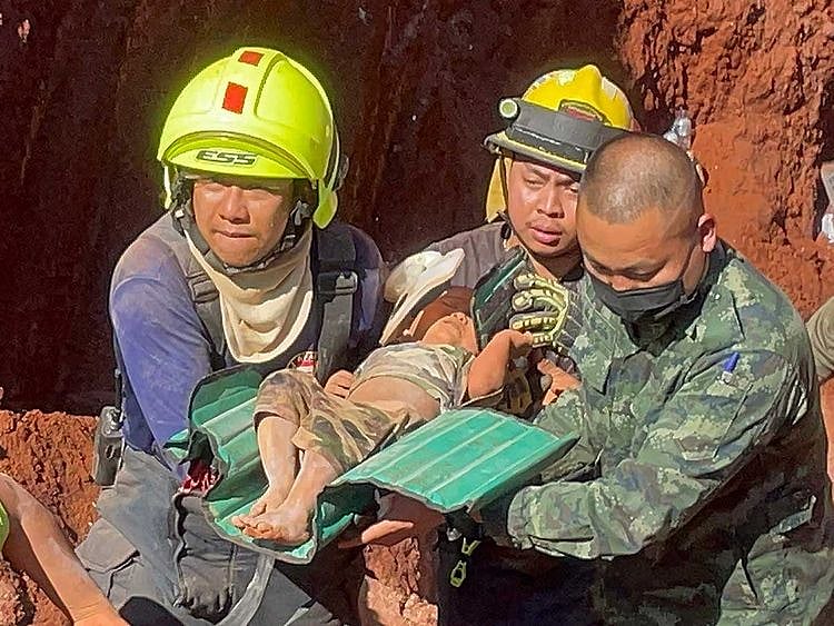 thailand rescue child well