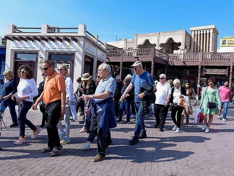 Dubai tourists