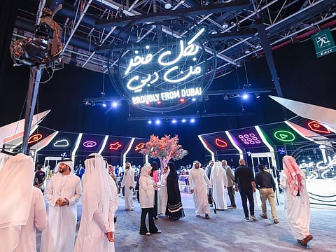 File photo of guests attending a previous edition of the Arab Media Forum at Arena hall, Dubai World Trade Centre