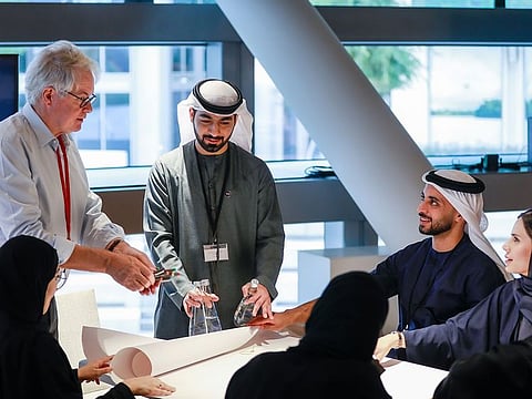The space workshop at Expo City was designed to bring together young Emiratis from fields related to science, technology, engineering and mathematics for an intense two-week training course.