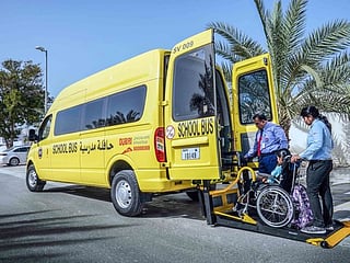 Dubai rolls out new school buses for students of determination