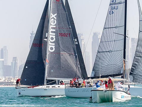 The Aramex D2M featured 22 teams competing in one of the region’s most challenging keelboat races.