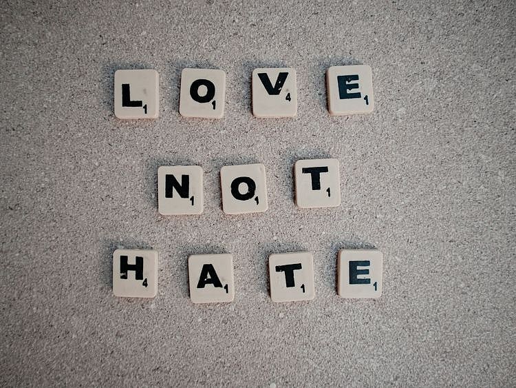 Love, not hate