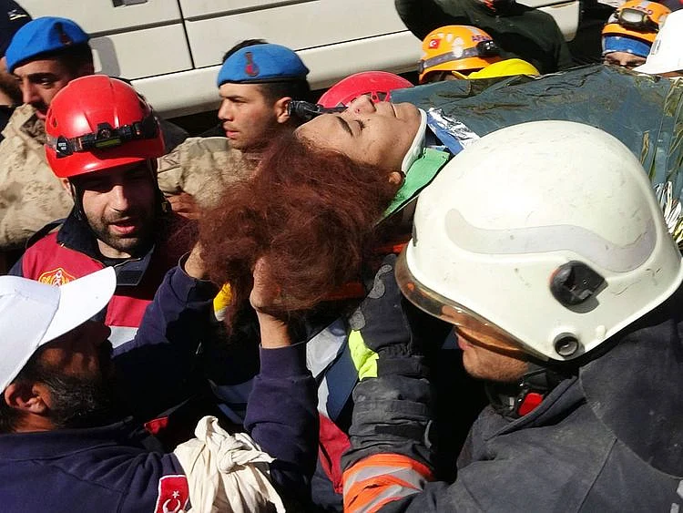 Quake rescue