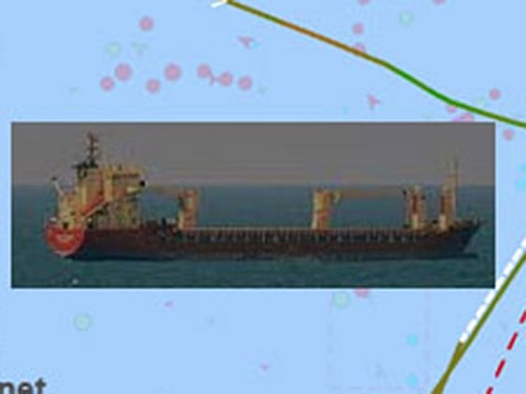 Prompt intervention by the authorities ensured the crew of the ship were safe.