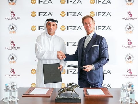 IFZA partners with Habtoor Polo Organisation to sponsor Habtoor Polo Team at the Dubai Gold Cup Series 