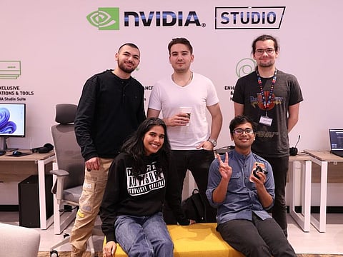 UAE winners of Global Game Jam 2023 at NVIDIA Studio at twofour54