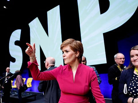 Scotland's former First Minister Nicola Sturgeon 