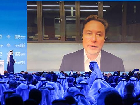 In his virtual address at WGS, Musk stated it is important for individuals to 'speak in their voice' and 'convey the message that you want to directly'.