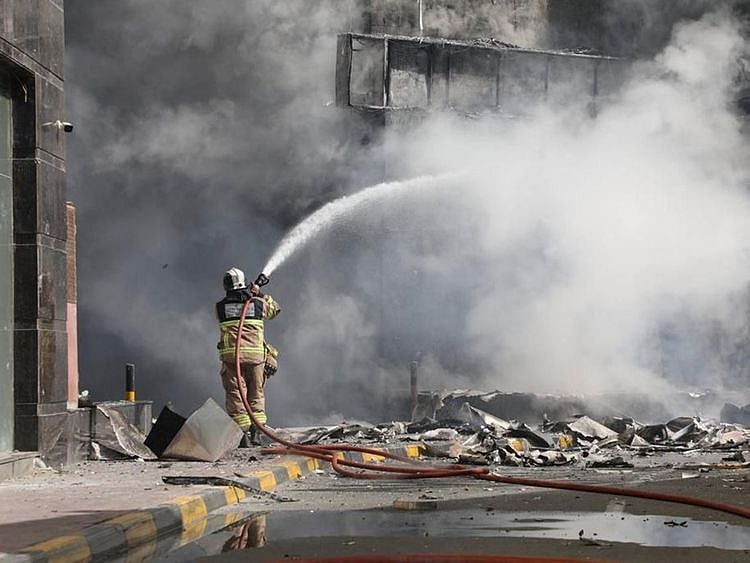 Ajman fire