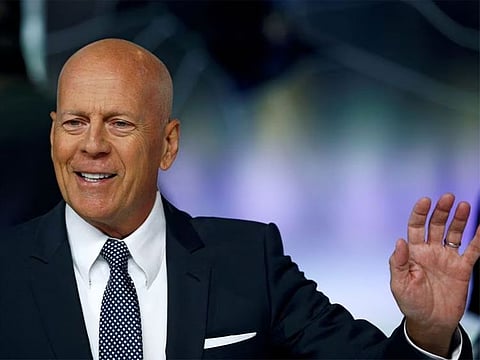 Actor Bruce Willis attends the European premiere of "Glass" in London, Britain January 9, 2019. 