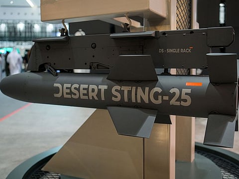 The Desert Sting 25, a light weight, air-to-surface precision-guided munition.