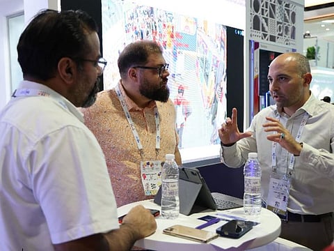 Noor Alnahhas, CEO of Nybl with Mohammed Shono, COO of Nybl