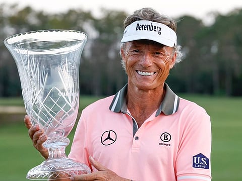 Bernhard Langer, win number 45 on the PGA Champions Tour