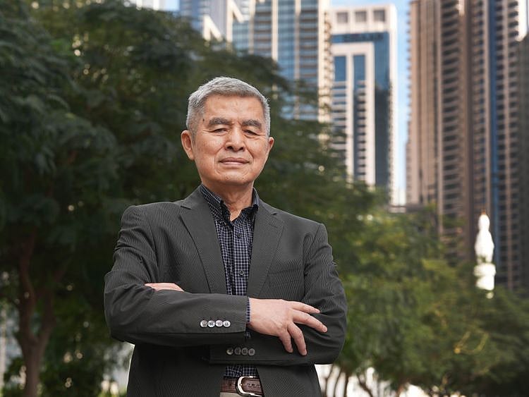 Huaheng Zhang, a 67-year-old Chinese expatriate from Beijing, who has built a UAE-based business making tofu over the past 16 years. Clint Egbert/Gulf News